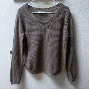 RD Style Women's brown sweater medium petite Pullover Sweater
